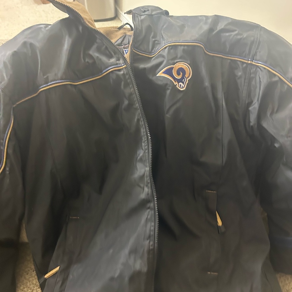 St.Louis Rams NFL Game Day Black Jacket